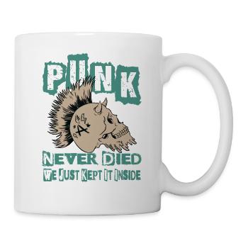Punk Never Died We Just Kept It Inside - Gothic - - Mug - white - Right