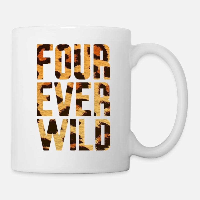 Four Ever Wild 27 - Tasse - Weiß