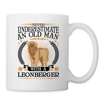 Leonberger Old Man - Mug - white - Right