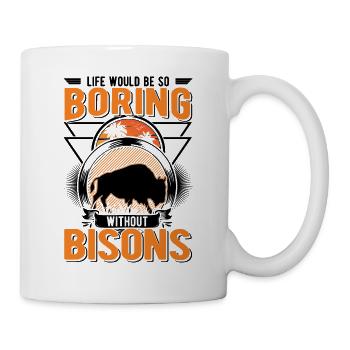 Buffalo Gift Bison Water Buffalo Buffalo - Mug - white - Right