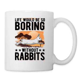Lapin Cadeau Lapin Lapin Lapin - Mug blanc - blanc - Droite