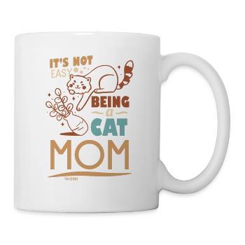 Katzenmama - Tasse - Weiß - Rechts