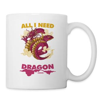 All I Need Is My Dragon - Mug - white - Right