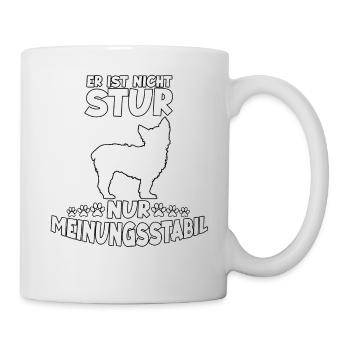 Lustiges Hundetrainings Motiv Yorkshire Terrier - Tasse - Weiß - Rechts