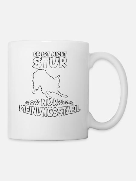 Border Collie Hunde Fan Motiv Lustiges Collie - Tasse - Weiß