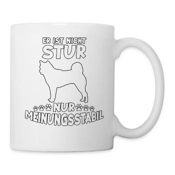 Lustiges Shiba Inu Hundehalter Motiv Shiba Inu - Tasse - Weiß - Rechts