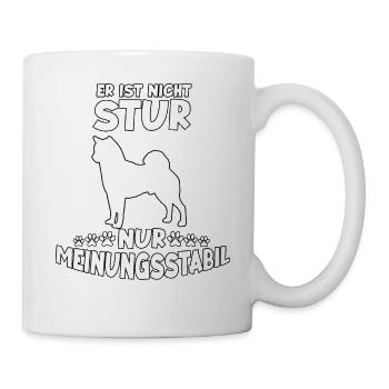 Lustiges Shiba Inu Hunde Geschenk Shiba Inu - Tasse - Weiß - Rechts
