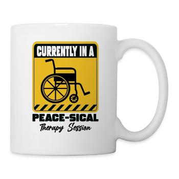 Physical Therapy Currently Peace Physical Therapy - Tasse - Weiß - Rechts