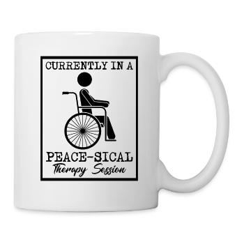 Physical Therapy Currently Peace Physical Therapy - Tasse - Weiß - Rechts