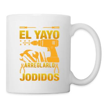 Si El Yayo Ne Peut Pas Le Réparer - Mug blanc - blanc - Droite