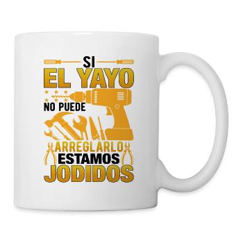 Si El Yayo Ne Peut Pas Le Réparer - Mug blanc - blanc - Droite