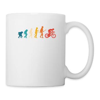 VTT Evolution Ride VTT Vélo Sport - Mug blanc - blanc - Droite