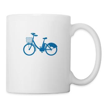 Electric bicycle e-bike like a normal - Mug - white - Right