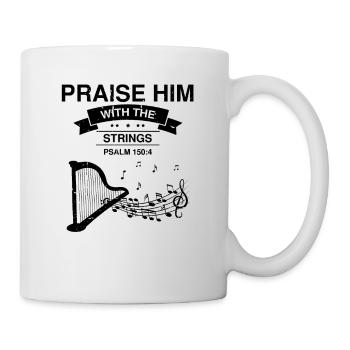 Conceptions de harpiste pour conceptions de harpiste - Mug blanc - blanc - Droite