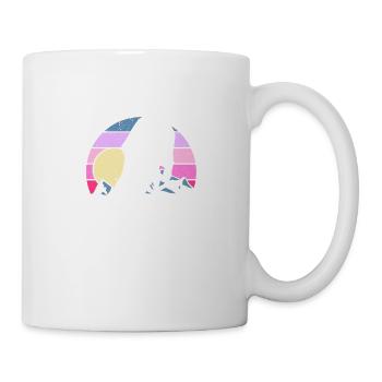 Mountain Biking MTB Rider Bicycle Blood Sweat - Mug - white - Right