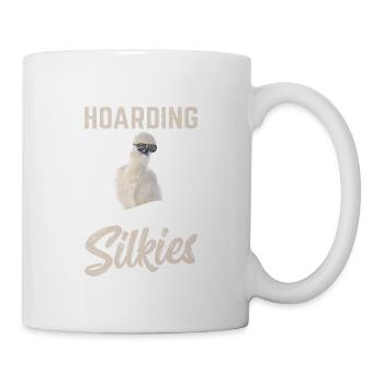 It's Not HoardingIf It's Silkies Funny Silky Chick - Mug - white - Right