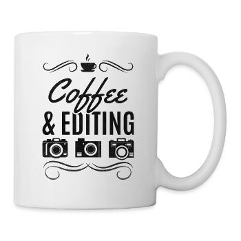Photography Coffee & Edit Photos - Mug - white - Right