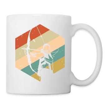 Retro Vintage Archer - Mug - white - Right