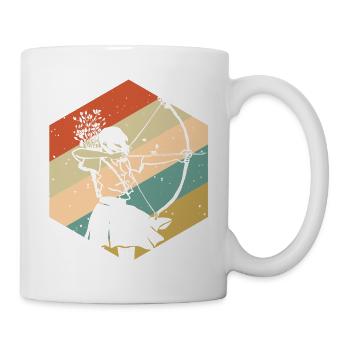 Retro Vintage Archer - Mug - white - Right
