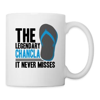 The Legendary Chancla Spanish Mexican La - Mug - white - Right