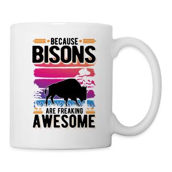 Buffalo Gift Bison Water Buffalo Buffalo - Mug - white - Right