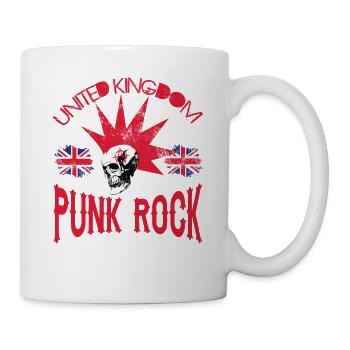 Royaume-Uni - Royaume-Uni Punkrock - Punk Rock - Mug blanc - blanc - Droite