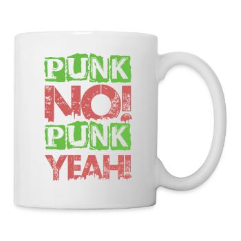 Punk Non! Punk oui ! - Gothique - Concert - Goth - Fu - Mug blanc - blanc - Droite