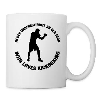 Kickboxing Martial Arts Boxing Kickboxer Boxer - Mug - white - Right