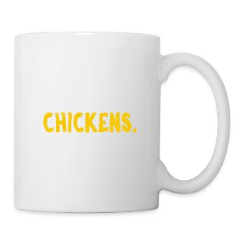 Eat Sleep Chickens Repeat Funny Chicken Lover Chic - Mug - white - Right