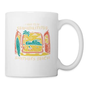 I Need To Be Seahabilitated Smathers Beach Summer - Mug - white - Right