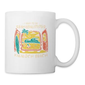 J’ai besoin d’être sahabilité Kalaloch Beach Été - Mug blanc - blanc - Droite