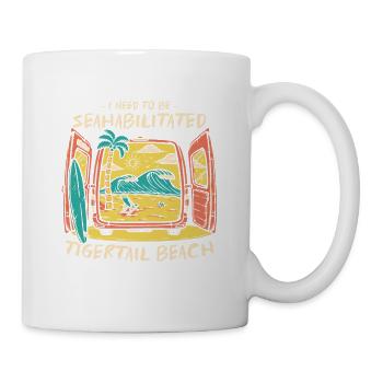 J’ai besoin d’être séahabilité Tigertail Beach - Mug blanc - blanc - Droite