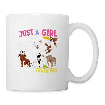 Just A Girl Who Loves Dog Training - Mug - white - Right