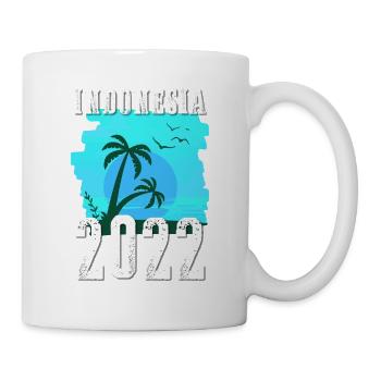 Indonesia 2022 Palm Trees - Mug - white - Right