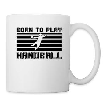 Handball - Mug blanc - blanc - Droite