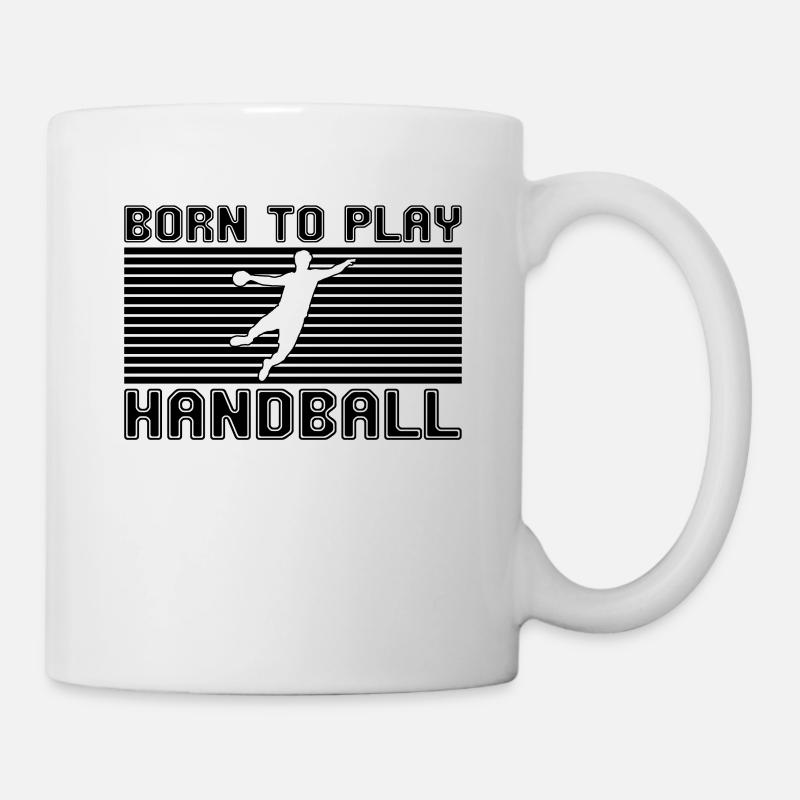 Handball - Tasse - Weiß
