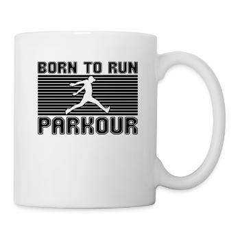 Parkour - Mug - white - Right