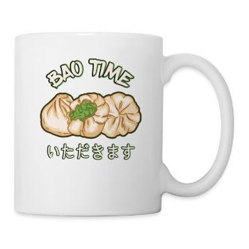 Bao Bun Funny Dim Sum Bao Time Asian Food Gift - Mug - white - Right