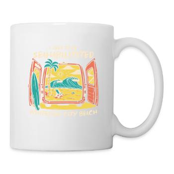 I Need To Be Seahabilitated Whitefish City Beach - Mug - white - Right