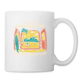 J’ai besoin d’être séahabilité Cape Arago Beach Loop - Mug blanc - blanc - Droite