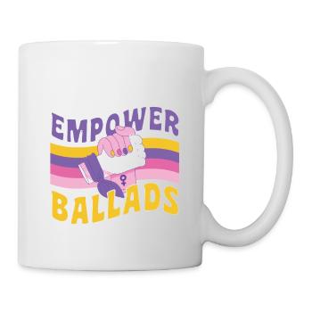 Frauen Gleichberchtigung Design und Feminist - Tasse - Weiß - Rechts
