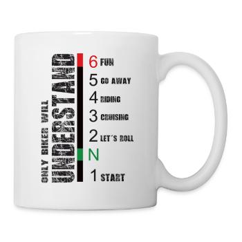 Motorcyclists understand this! - Mug - white - Right