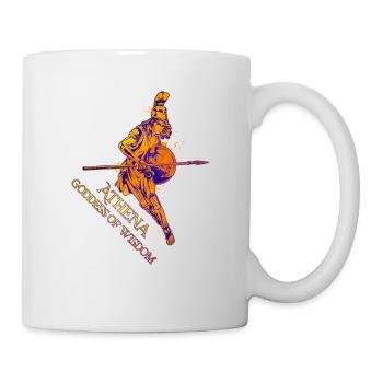 Goddess of Wisdom - Athena - Mug - white - Right