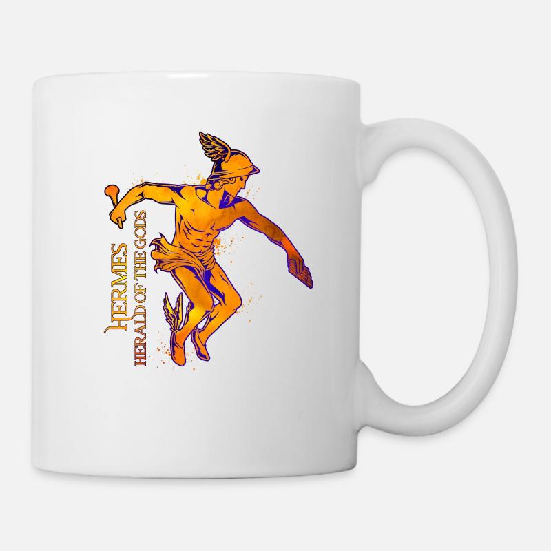 Götterbote - Hermes - Tasse - Weiß