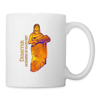 Déesse de la moisson - Déméter - Mug blanc - blanc - Droite