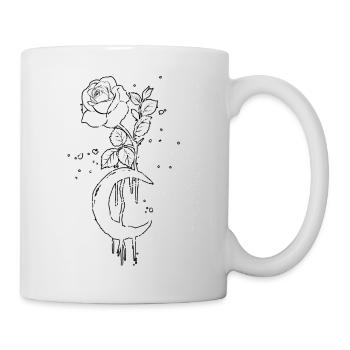 Okkult Goth Gothic Punk Grunge - Tasse - Weiß - Rechts