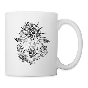 Okkult Goth Gothic Punk Grunge - Tasse - Weiß - Rechts