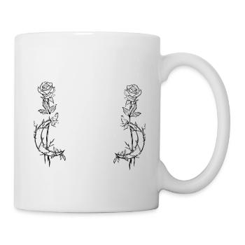 Okkult Goth Gothic Punk Grunge - Tasse - Weiß - Rechts