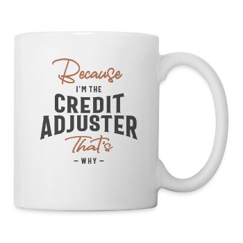 Credit Adjuster Job Occupation - Mug - white - Right
