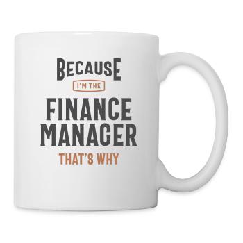 Finance Manager Job Occupation - Mug - white - Right